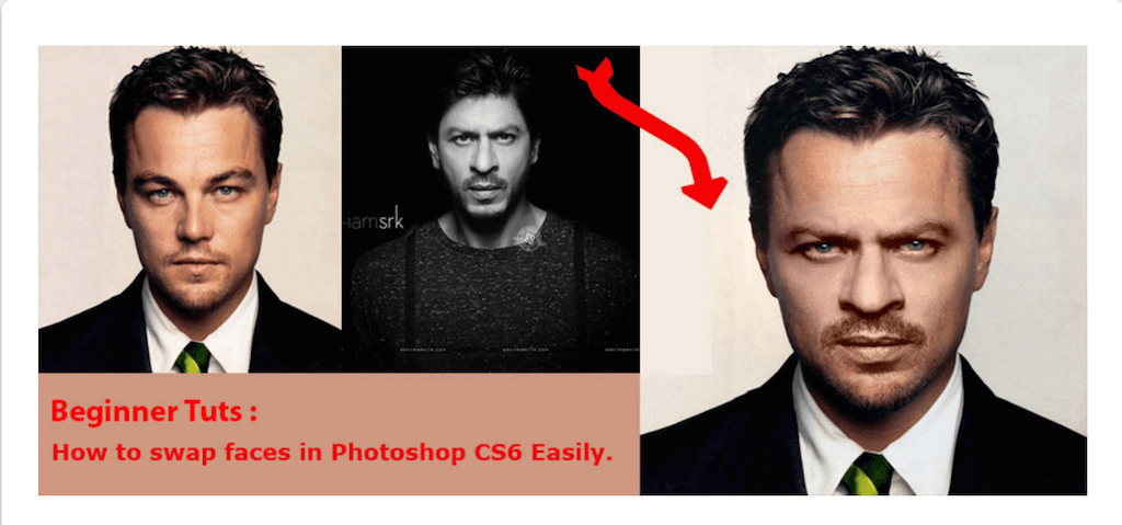 如何在 Photoshop CS6 中交换人脸