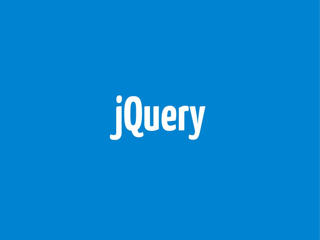 jQuery