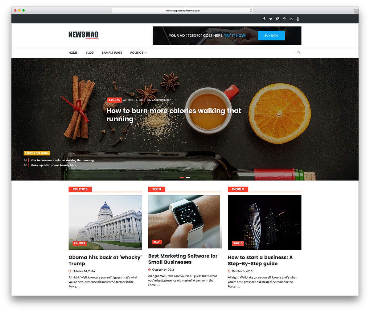newsmag-simple-revista-tema gratis
