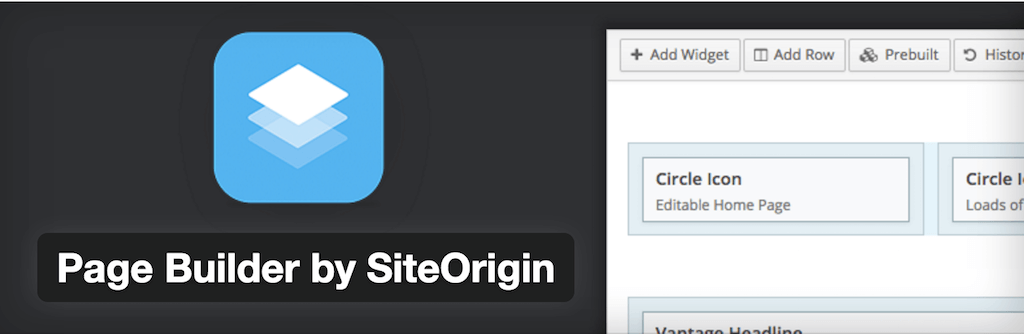 منشئ الصفحة حسب SiteOrigin - إضافات WordPress