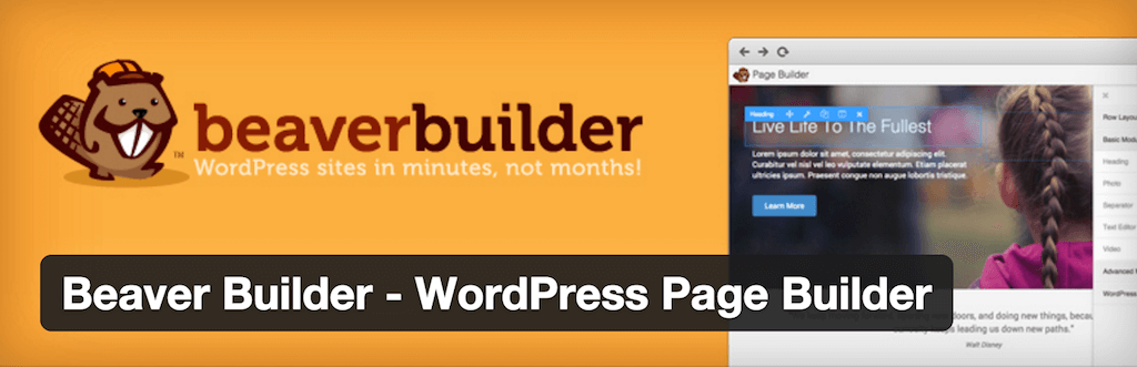 Beaver Builder WordPress Page Builder - إضافات ووردبريس