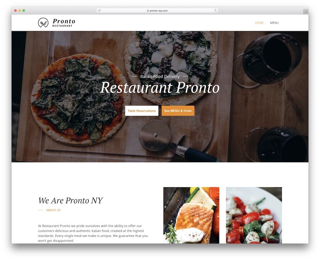 tema de wordpress para restaurante gratis gloriafood