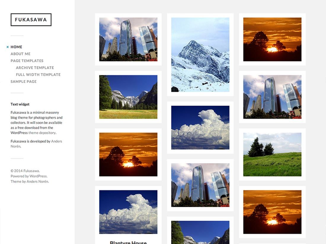 tema wordpress galleria gratuito