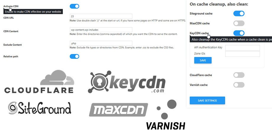 WP Speed of Light - Melhor plugin para acelerar seu site WordPress WP Speed of Light Feature - Use CDN
