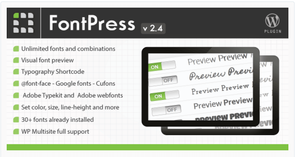 FontPress - WordPress Yazı Tipi Yöneticisi