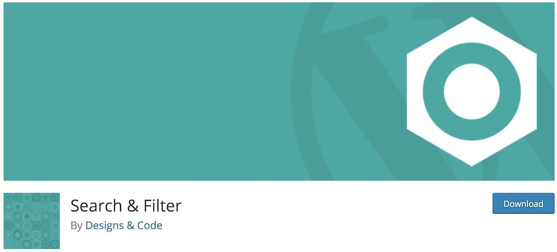 검색 필터 WordPress 플러그인