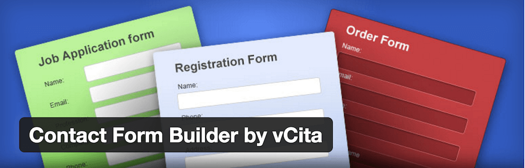 WordPress ›Contact Form Builder by vCita« إضافات WordPress
