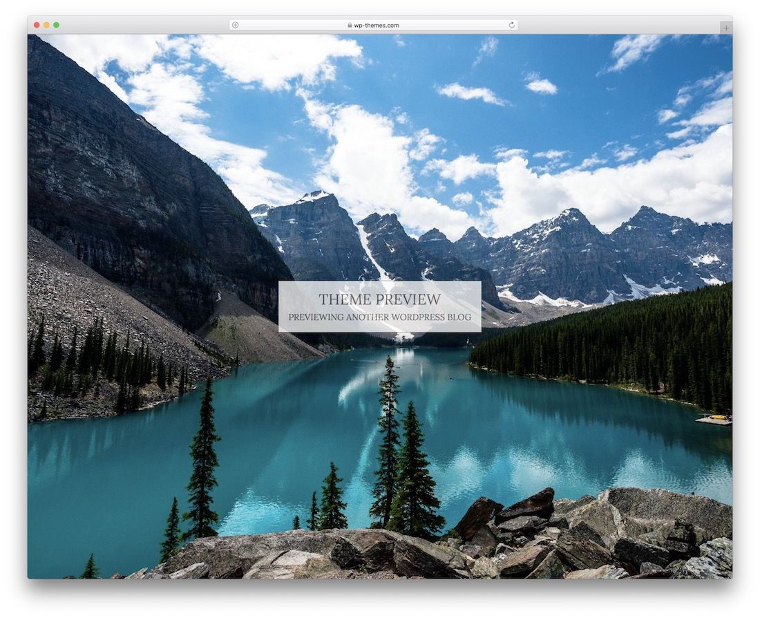fiel frei WordPress-Theme