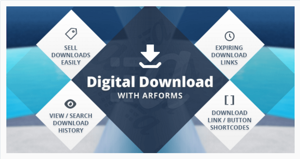 使用 Arforms 进行数字下载