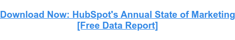 今すぐダウンロード：HubSpotの年間マーケティング状況[無料データレポート]