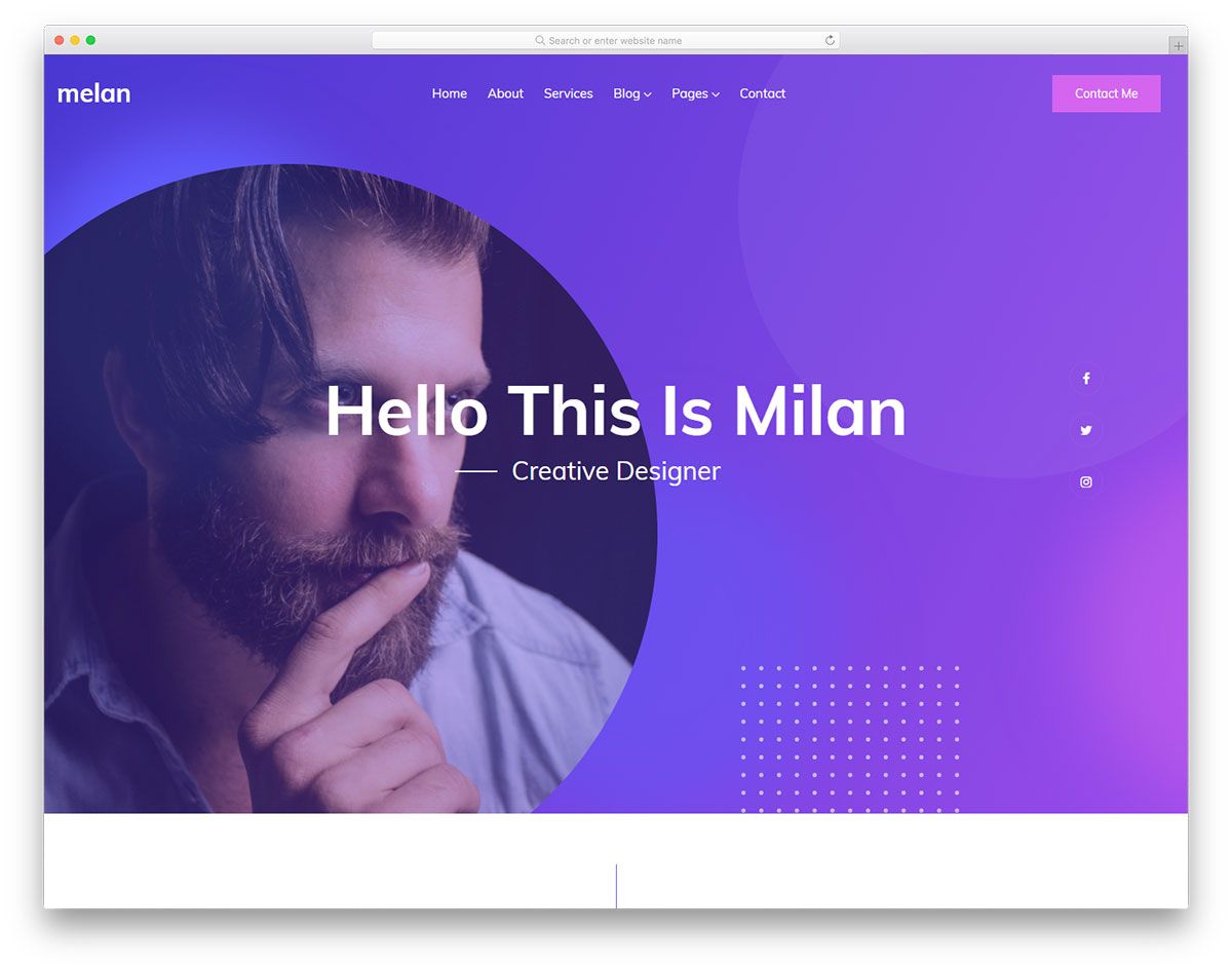 Plantilla gratuita Melan