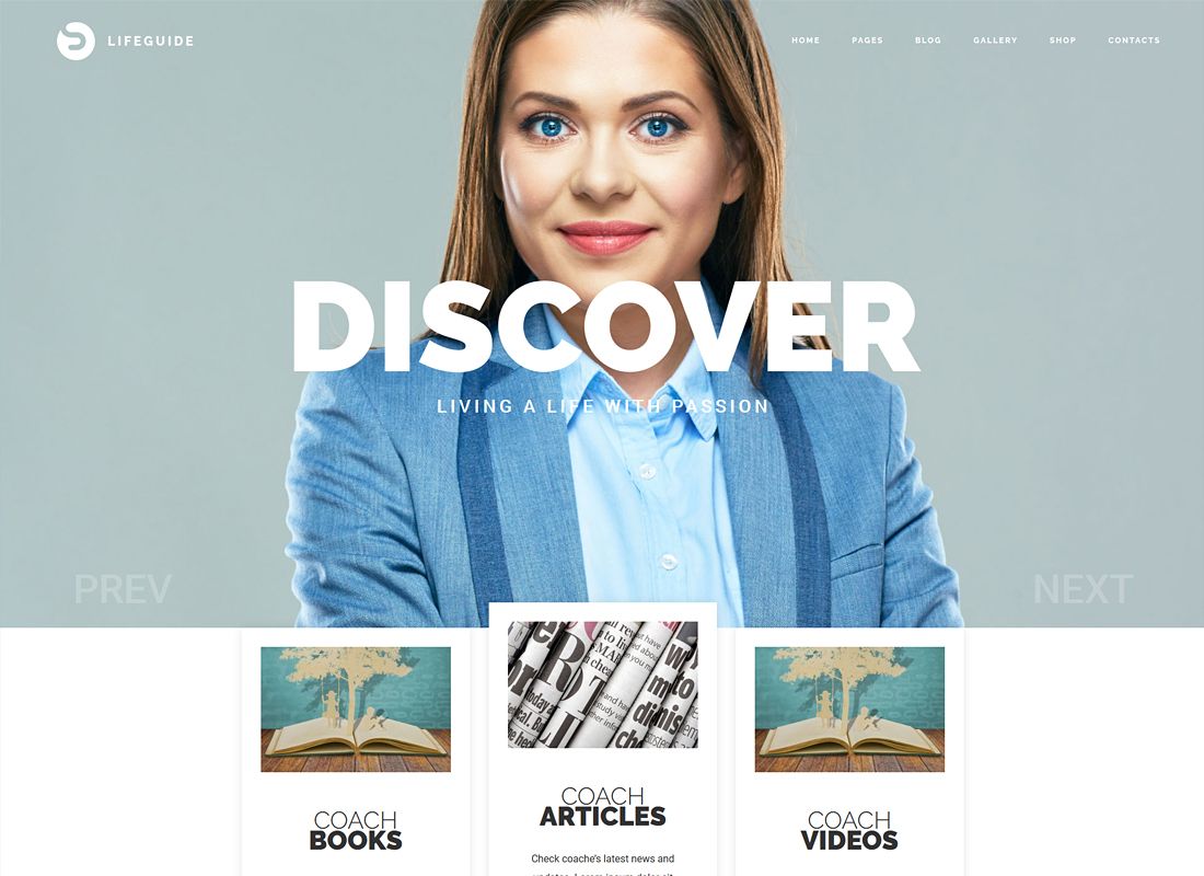 Przewodnik życia | Motyw WordPress osobisty i trener życiowy