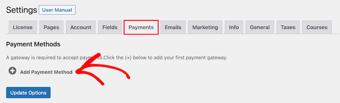 멤버십 결제 수단 추가 Add payment method for membership