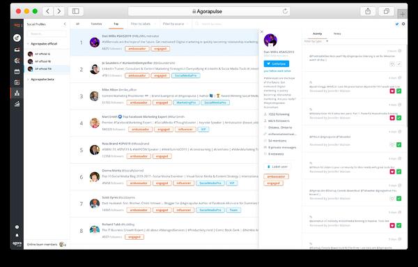 最高のソーシャルメディア管理ツール:agorapulse
