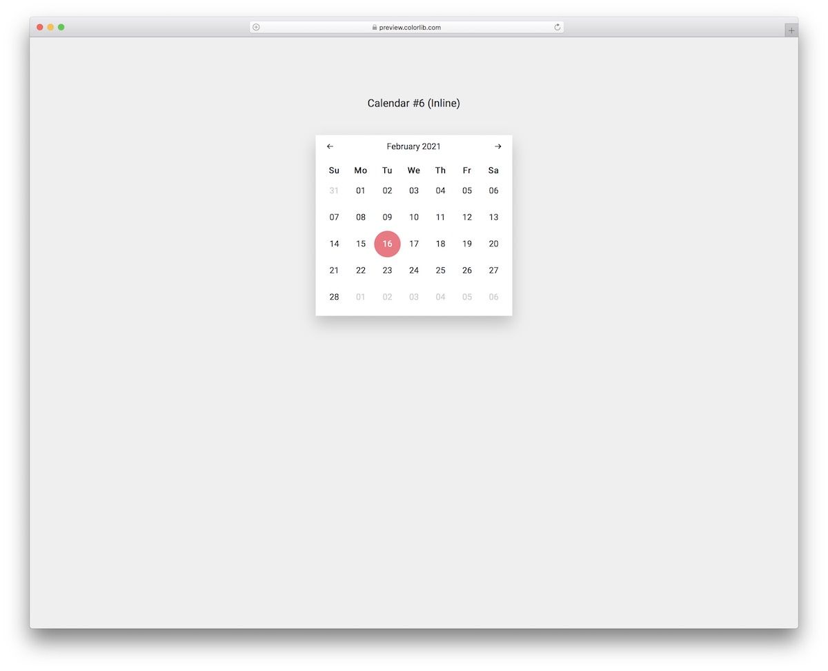 Kalender 16