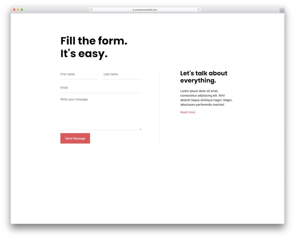 formulaire de contact 11