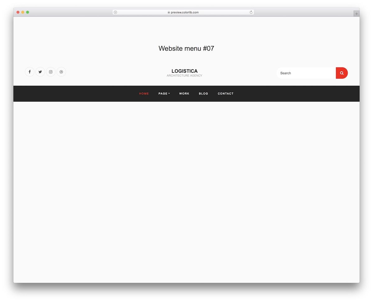 menu situs web 17
