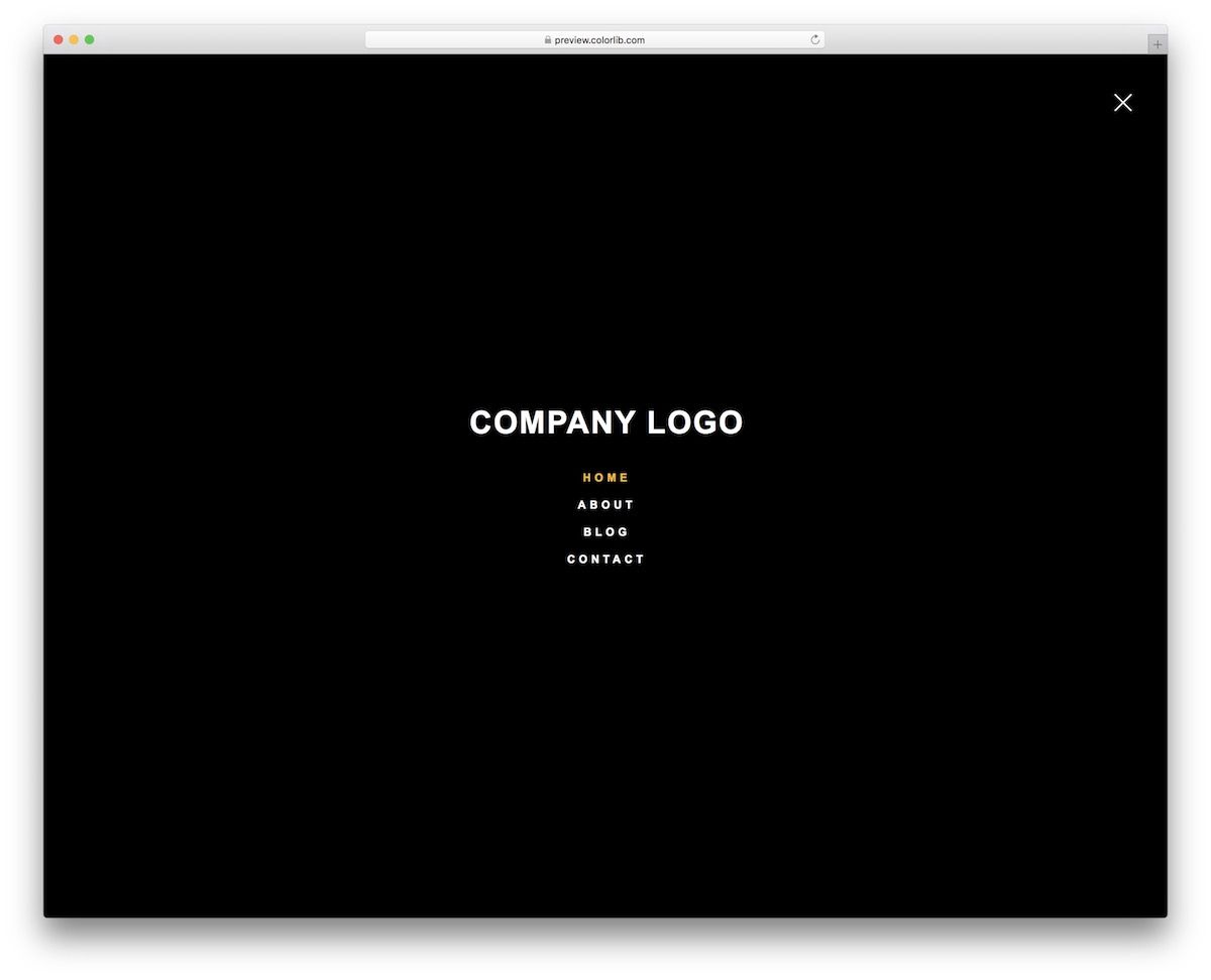 menu situs web 20