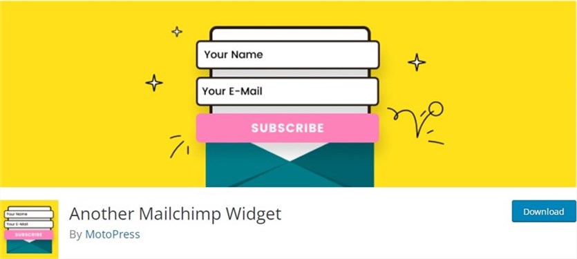WordPress-Lain-Mailchimp-widget