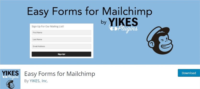 Bentuk-mudah-untuk-mailchimp-wordpress