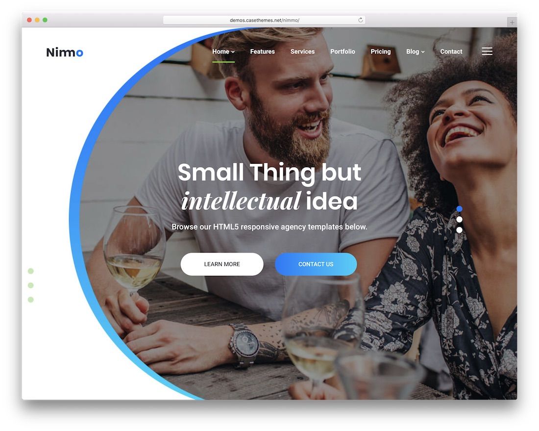 nimmo tema wordpress baru