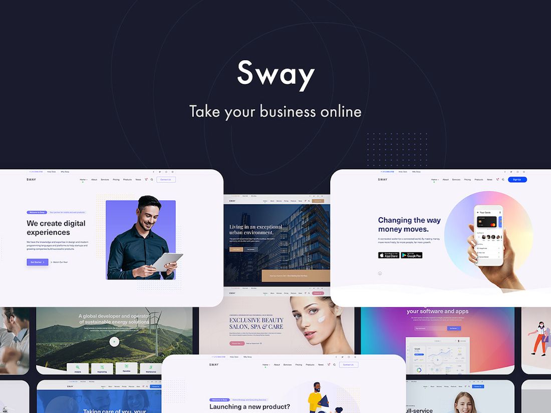bergoyang tema wordpress