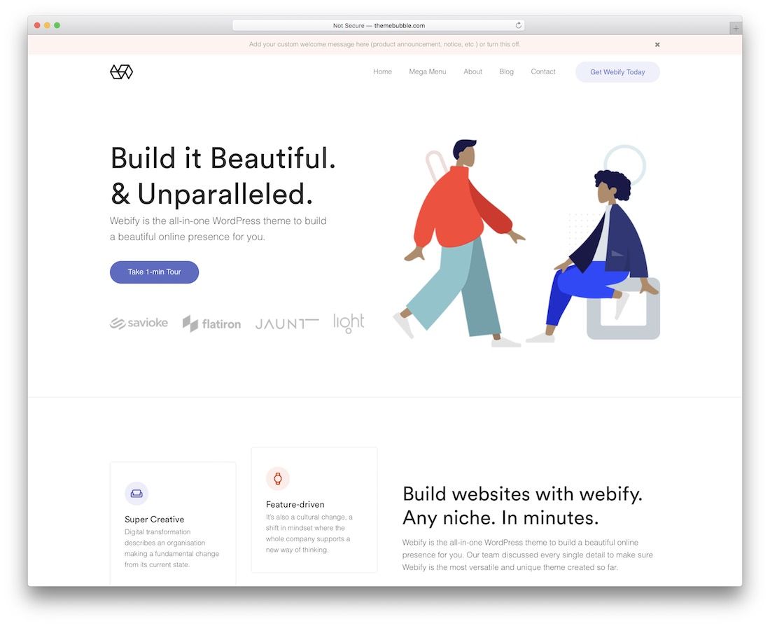 webify tema wordpress baru