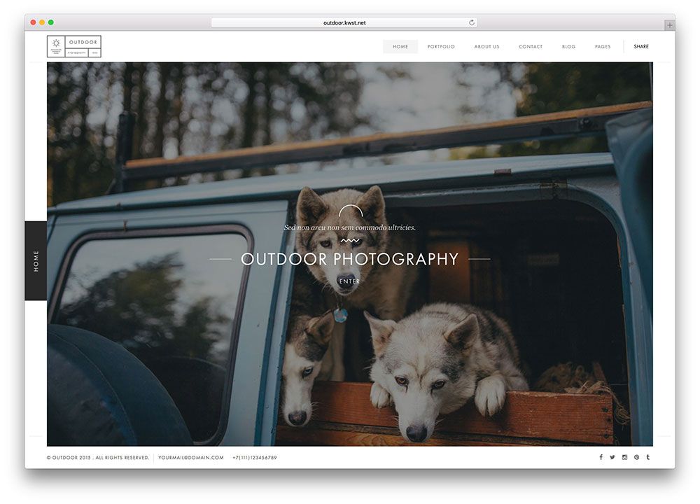 luar-layar-penuh-fotografi-html-templat situs web