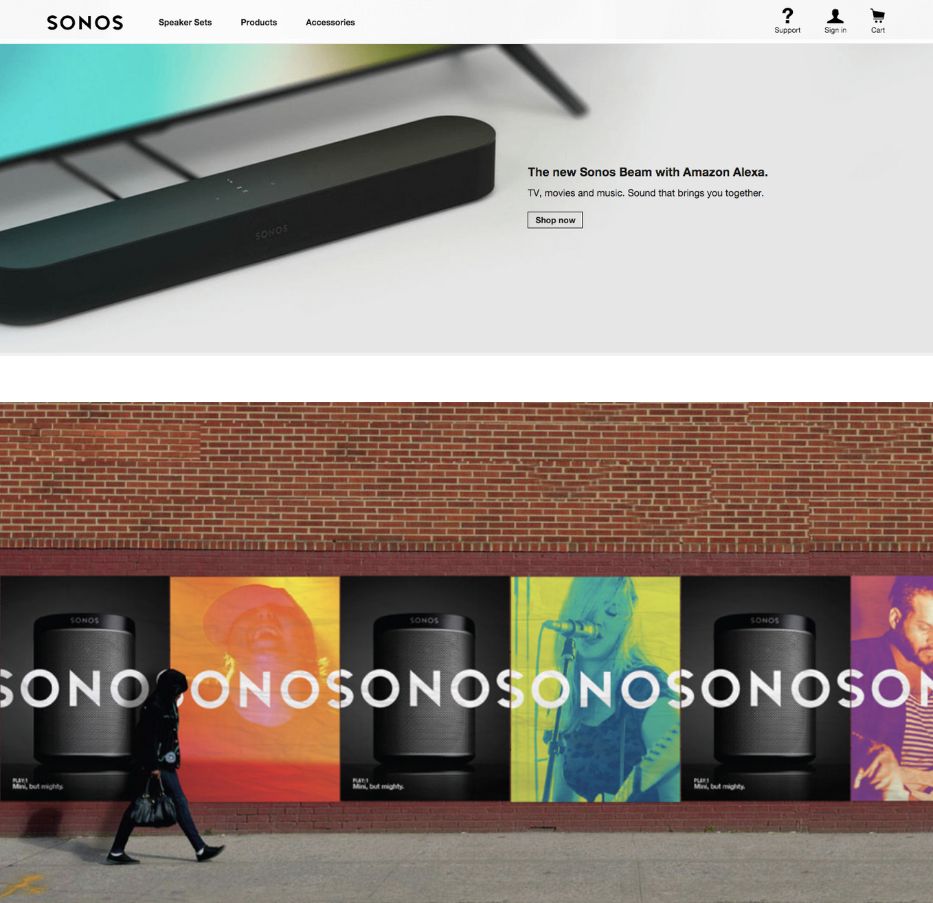 contoh identitas visual sonos
