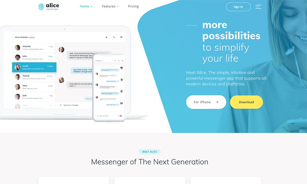 Aplikasi Template HTML5 Serbaguna