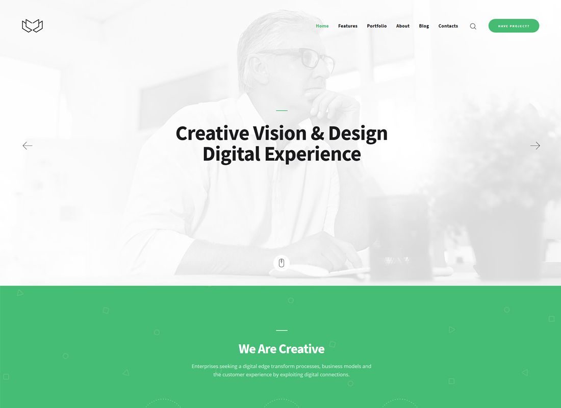 Deviox | Modny, wielofunkcyjny biznesowy motyw WordPress