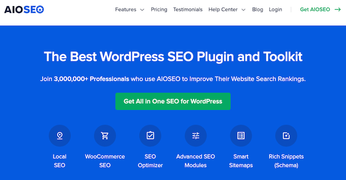 Plugin SEO Semua dalam Satu The All in One SEO plugin