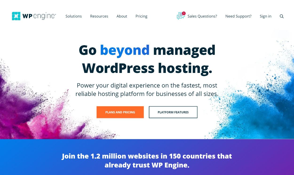 Hosting WordPress zarządzany przez WP Engine