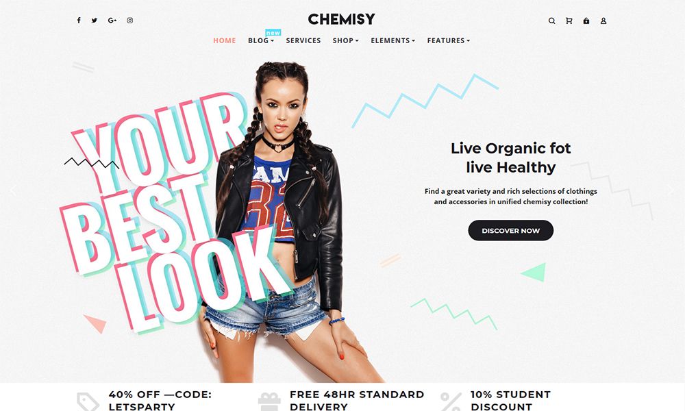 Chemisy - Ubrania Elementor Motyw WooCommerce target=
