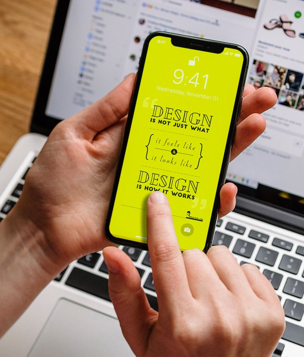 下载免费的 iphone x psd 模型