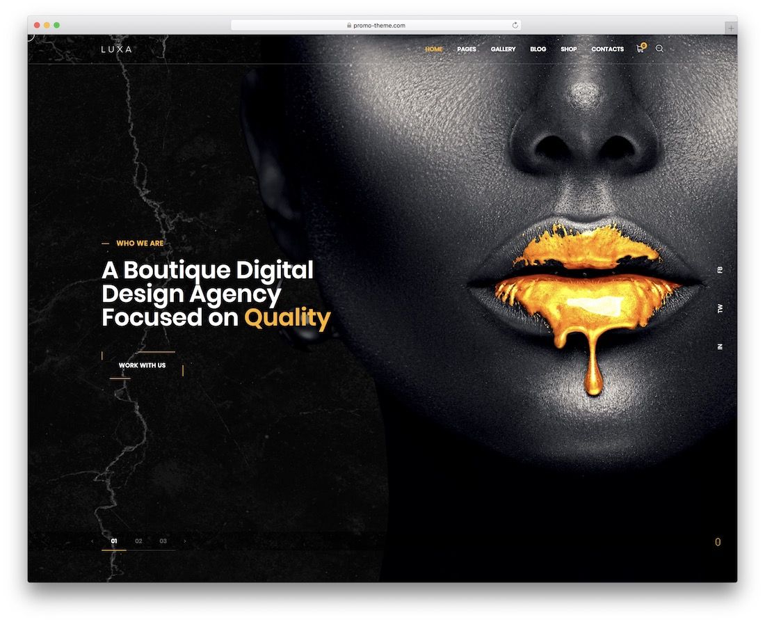 luxa 아름다운 WordPress 테마