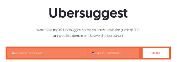 카피 라이팅에 Ubersuggest 사용 Use Ubersuggest for Copywriting