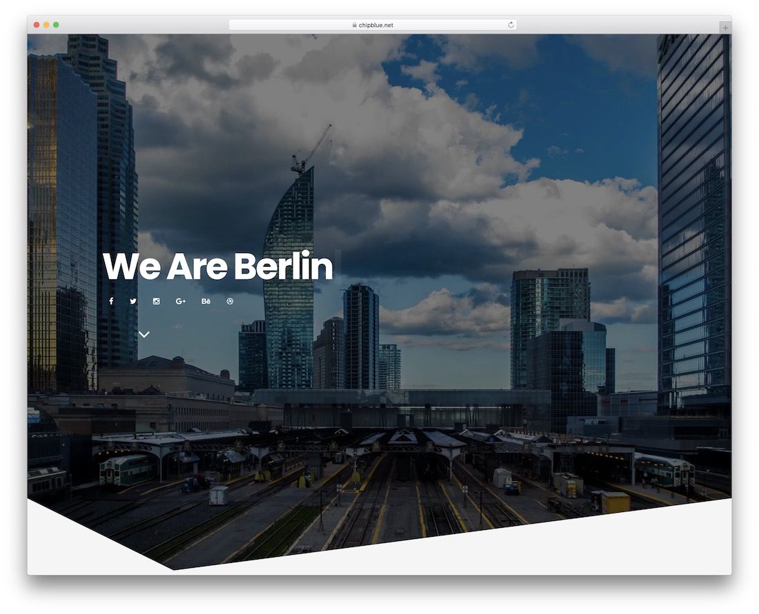 plantilla de cartera de joomla de berlín