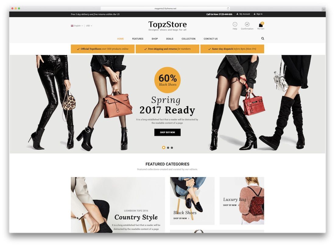 tema mode magento topzstore