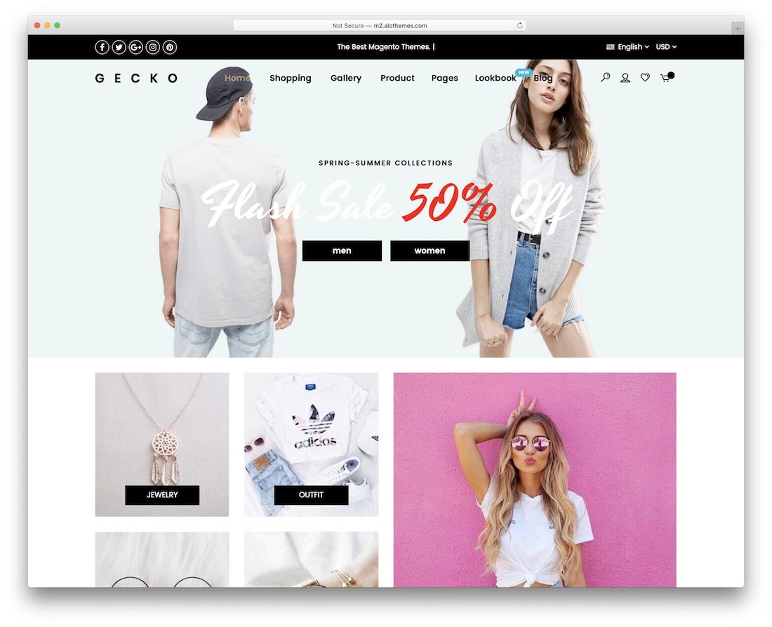 tema mode tokek magento