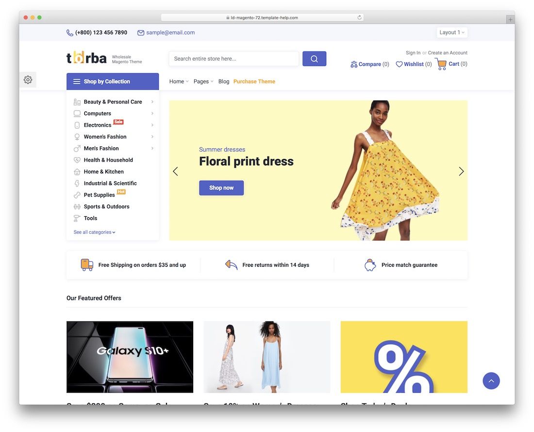 tema busana torba magento