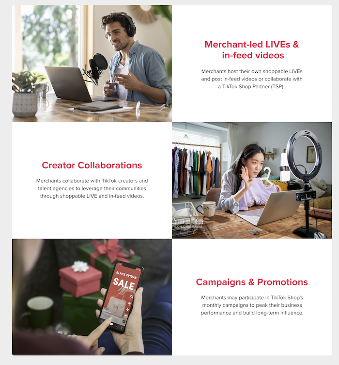 Возможности магазина TikTok TikTok for business TikTok Shop opportunities