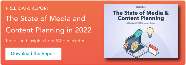 planificación de contenidos en 2022