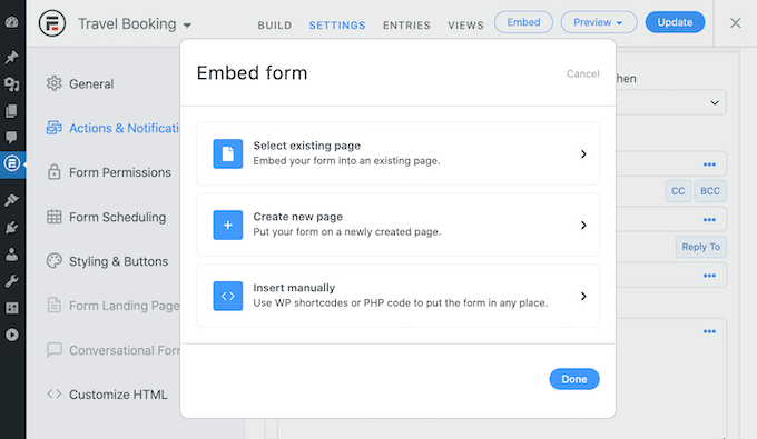 WordPressのウェブサイトに予約フォームを追加する方法。