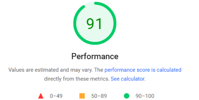 Divi sayfası performans testi