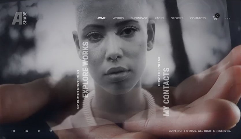 Тема WordPress Ashade