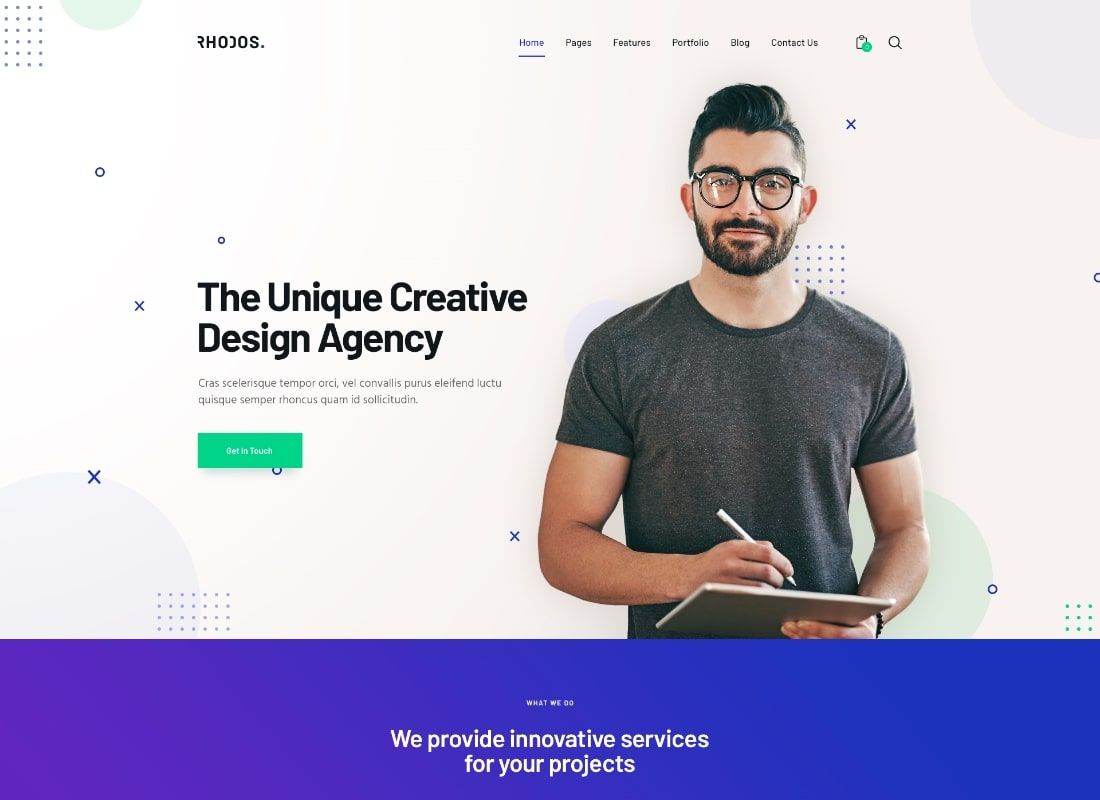 Rhodos - 비즈니스용 다목적 WordPress 테마