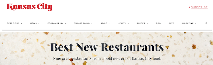 Creare de link-uri pentru SEO local. Opinii restaurante din Kansas City