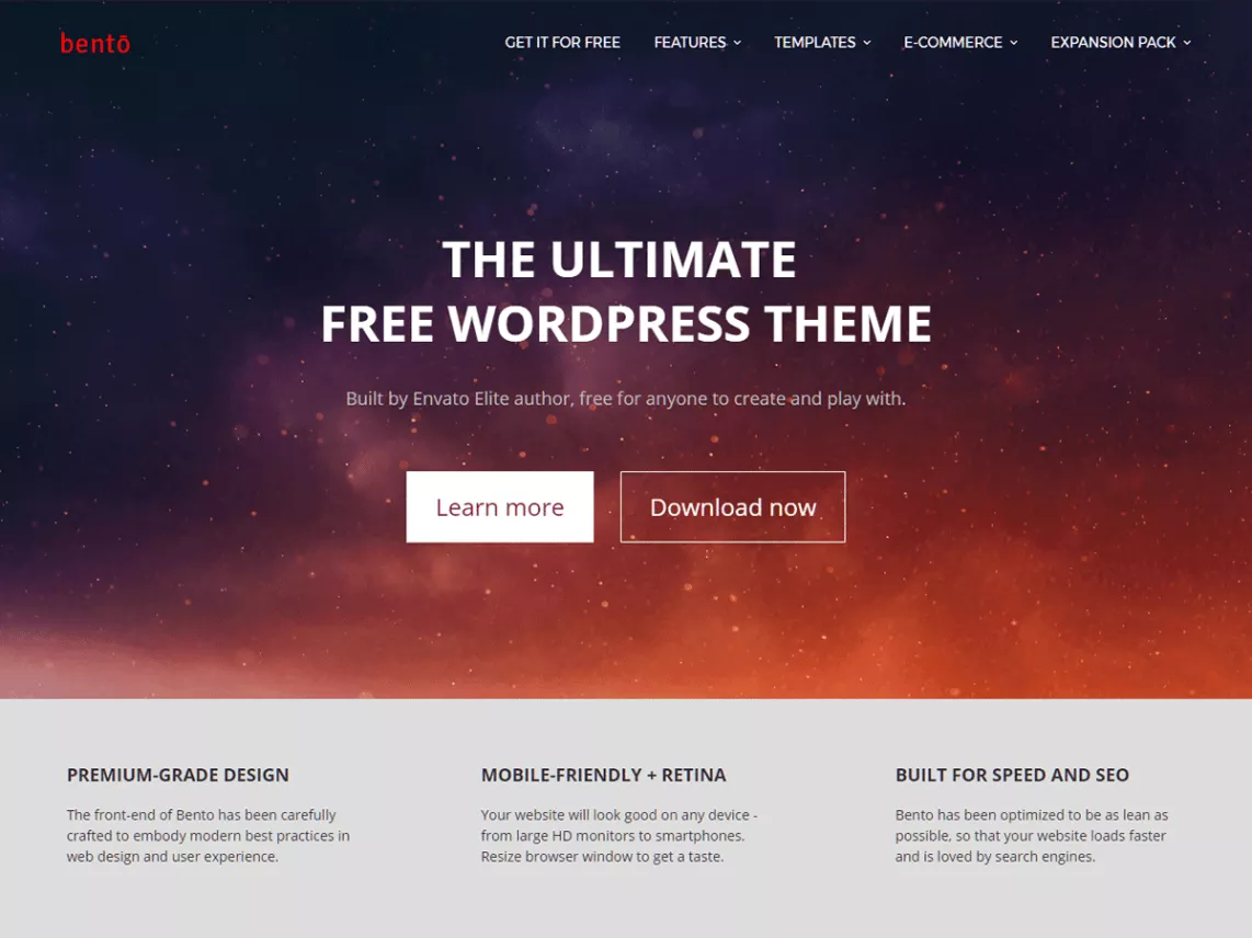 Bento WordPress-Theme