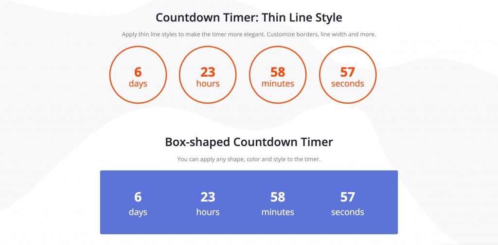 Widget hitung mundur strata